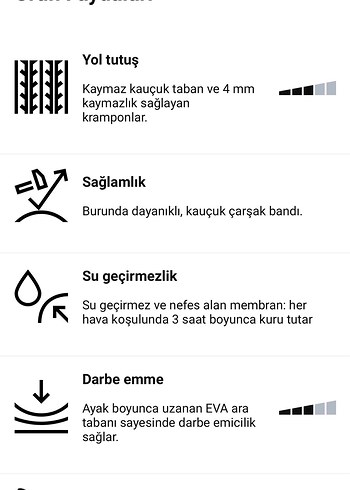 Decathlon Quechua Erkek Outdoor Ayakkabı - Gri - MH100 - Görsel 9