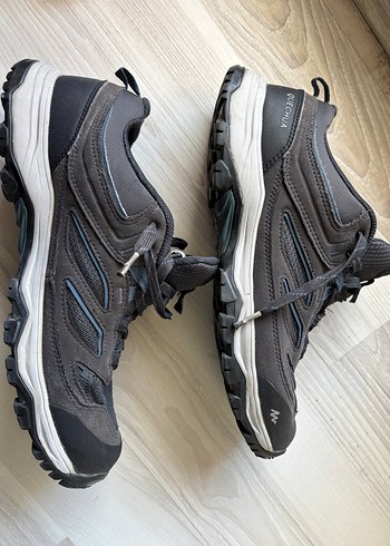 Decathlon Quechua Erkek Outdoor Ayakkabı - Gri - MH100 - Görsel 3