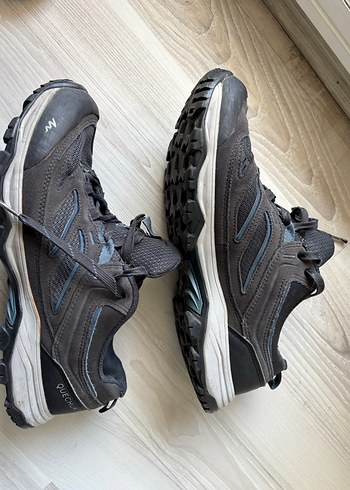 Decathlon Quechua Erkek Outdoor Ayakkabı - Gri - MH100 - Görsel 4