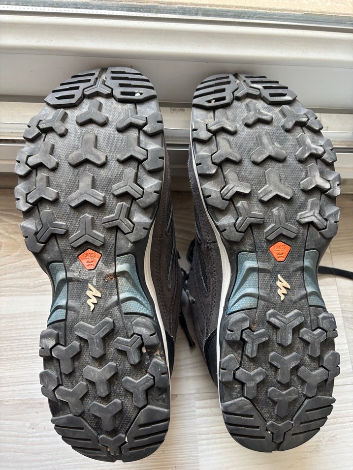 Decathlon Quechua Erkek Outdoor Ayakkabı - Gri - MH100 - Görsel 5