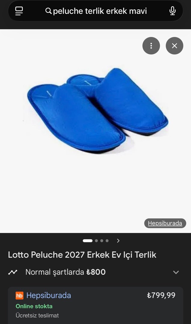 Kaliteli rahat ev terliği - Görsel 3