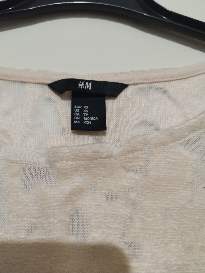 Krem Renk Kadın Uzun Kollu Mini Bluz - Görsel 2