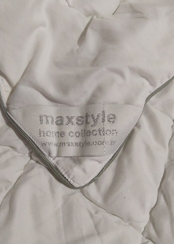 Beyaz Bebek Yorgani ve bebek minderi - Görsel 7