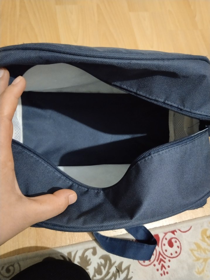 Mustela Lacivert Çizgili Bebek Çantası - Görsel 3