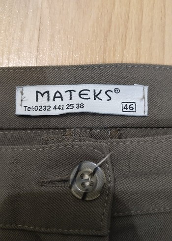 Gri Normal Boy Kadın Kumaş Pantolon - Görsel 4