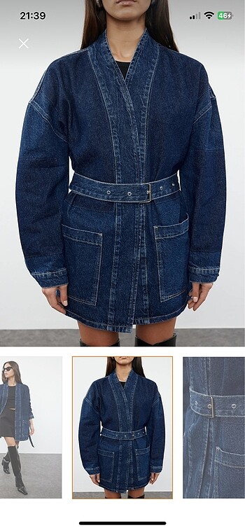 Trendyol & Milla Oversize Kot ceket