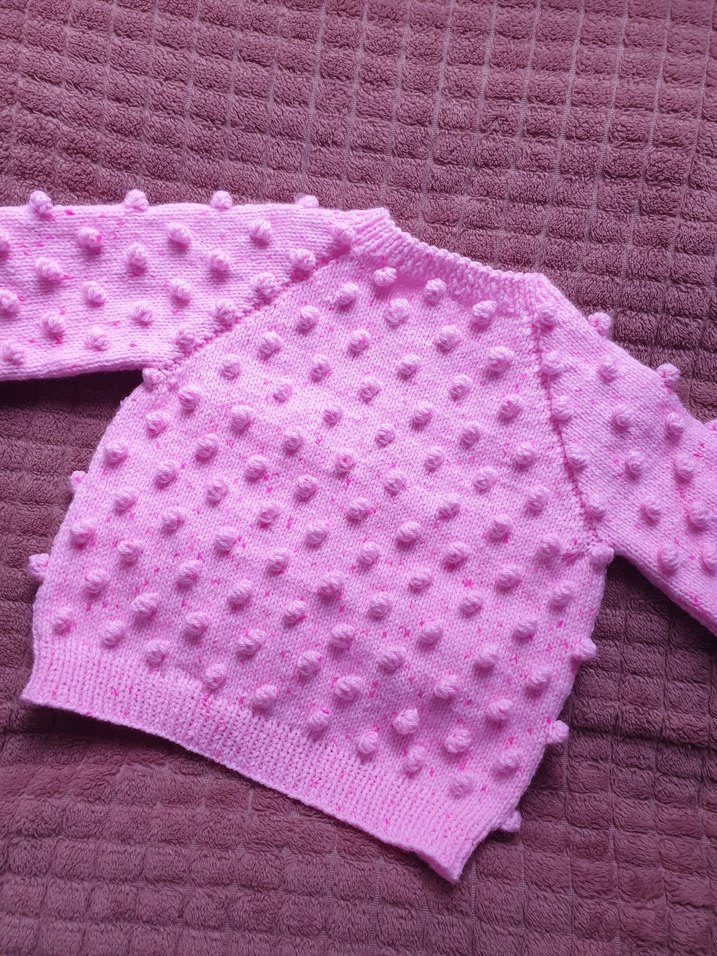 Kız bebek hırka - Görsel 4