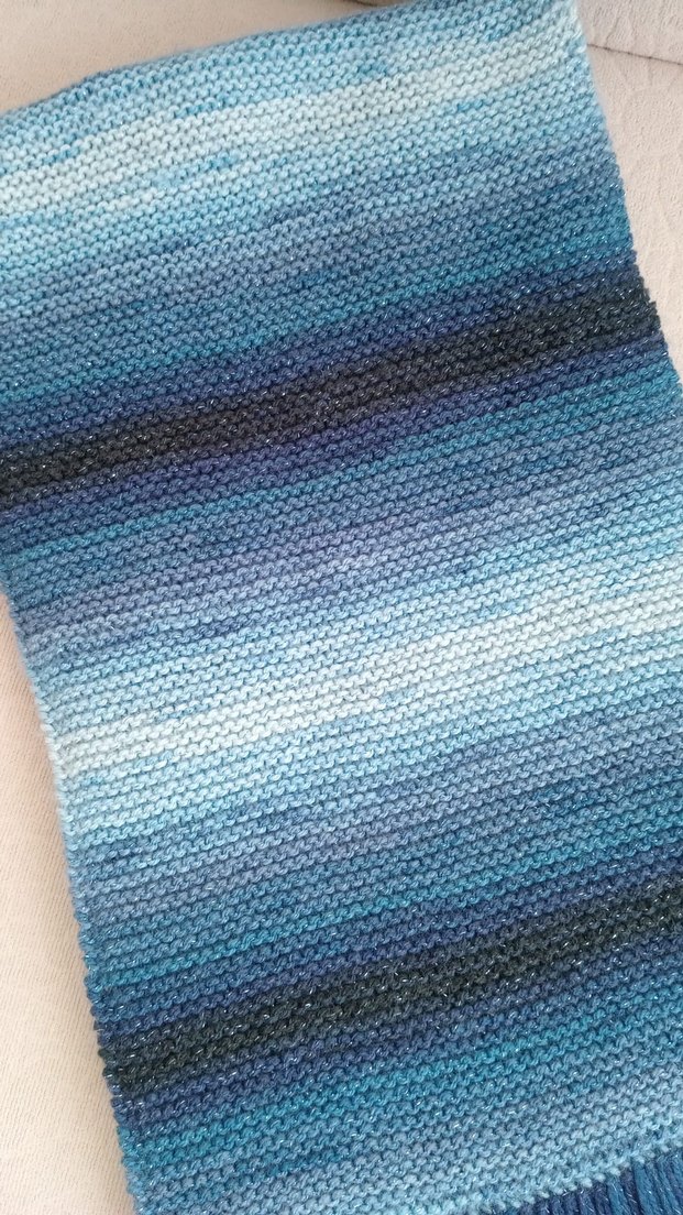 Atkı Eldiven Takımı Ebruli - Görsel 4