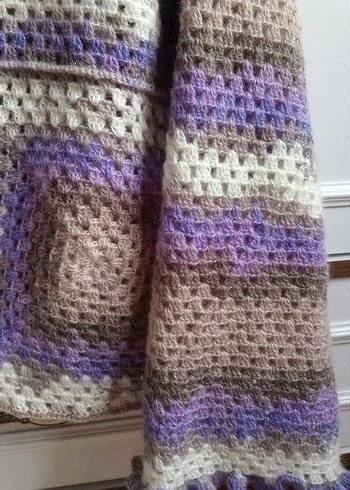 Simli ebruli angora ip hırka - Görsel 9