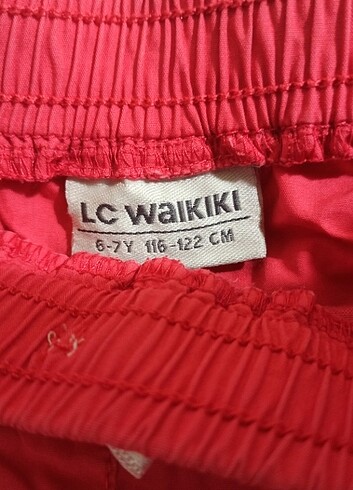 6 Yaş Beden Kız çocuk lcw 6-7 yaş şort