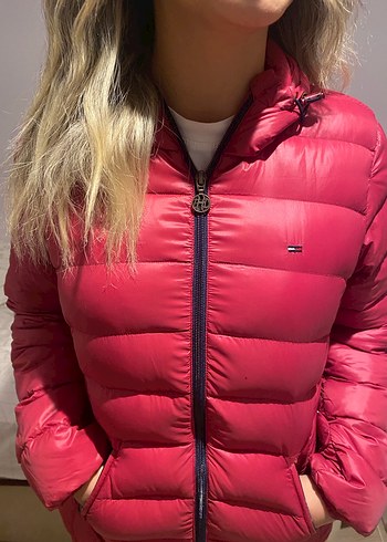 Tommy Hilfiger Kırmızı Tommy mont (bele oturan)