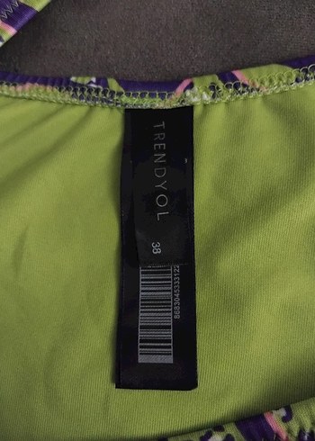 Mor Yılan Desenli Kadın Mayo - Görsel 2