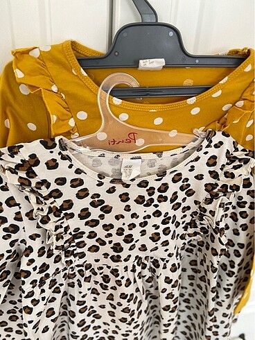 H&M H&M kız çocuk 2 li elbise