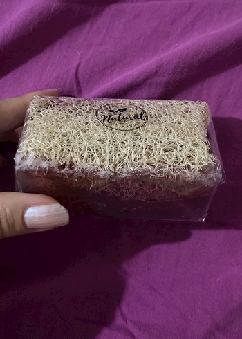 %100 Doğal Kabak Lifli Lavanta Sabunu - Görsel 2