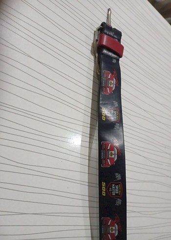 Kırmızı Rock Punk Erkek Kemer 75cm