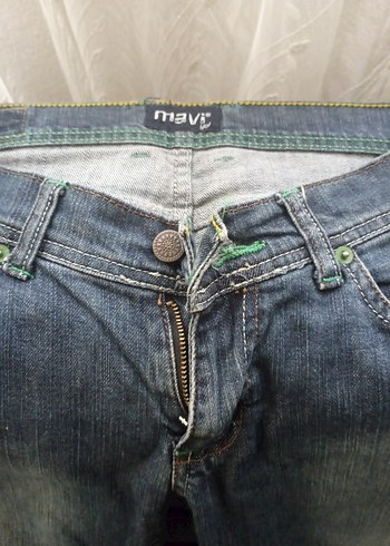Mavi Jeans Gevşek Kesim Mavi Kadın Denim Pantolon