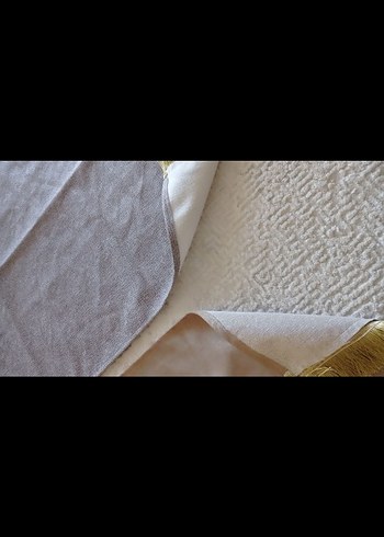 Bej ve Gri hediyelik seccade - Görsel 2