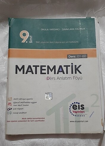 9.sınıf matematik eis yayınları 