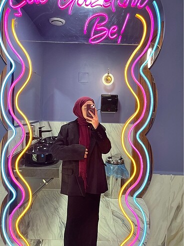 s Beden Siyah yumuş ceket