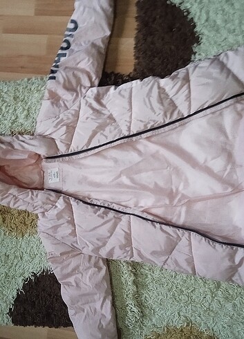 11-12 Yaş Beden pembe Renk Kız çocuk mont pembe DeFacto 11 12 yaş