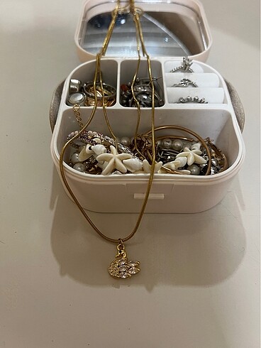 swarovski Swarovski uçlu kuğu kolye