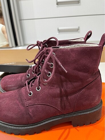 36 Beden bordo Renk H&M bordo bot