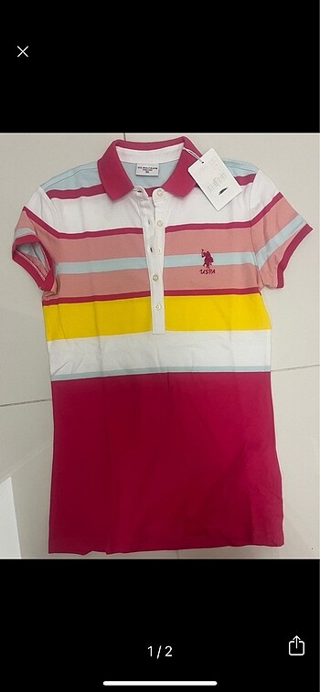 Etiketli Polo yaka tshirt