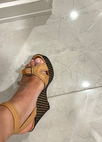 38 no dolgu topuk( 37 uyumlu) - Görsel 4