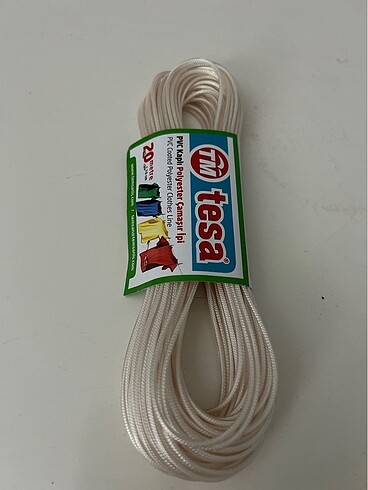 20 metre çamaşir ipi pvc kaplı