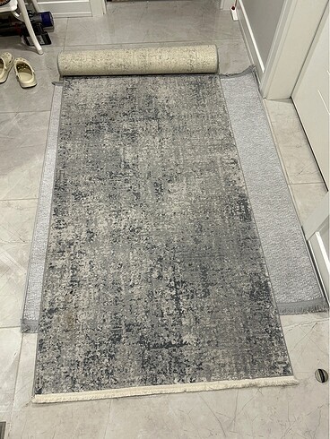 Bambu karışımı halı . En 93 cm boyu 3 metre
