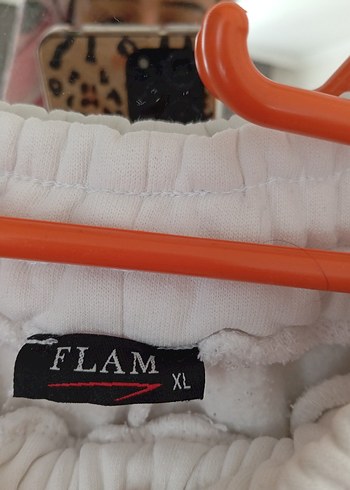 Beyaz Kadın Pamuklu Salaş Eşofman - Görsel 3