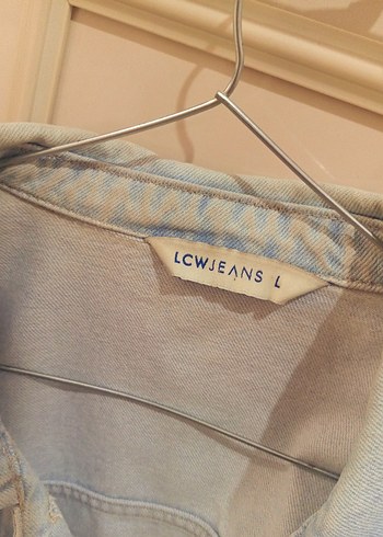 Bej Düğmeli Kadın Denim Ceket - Görsel 2