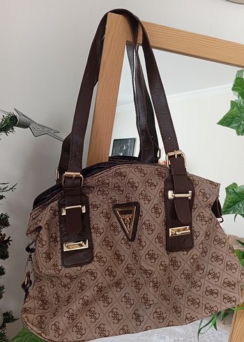 Bohem Şıklığında Kahverengi Süet Kadın Çanta - Görsel 2