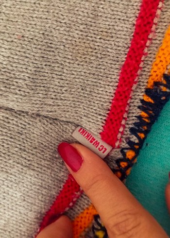 Nakışlı Çok Renkli Örgü Erkek Bere - Görsel 5