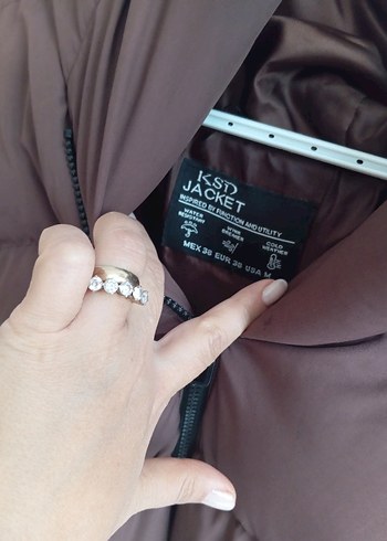 Kahverengi Kadın Kışlık Midi Mont - Görsel 3