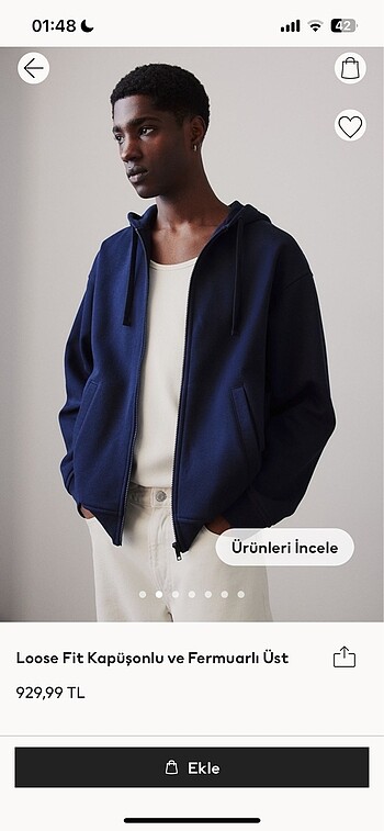 H&M hırka