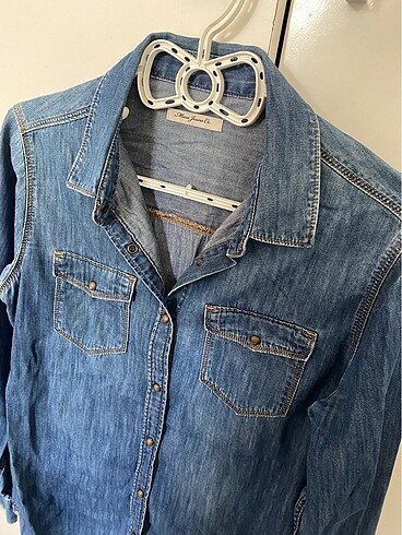 Mavi Jeans Mavi kot gömlek
