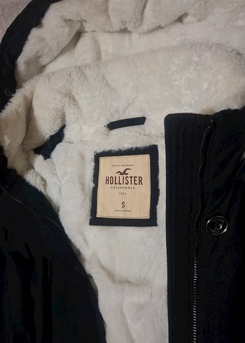 Siyah Kürklü Kadın Kışlık Ceket HOLLİSTER - Görsel 2