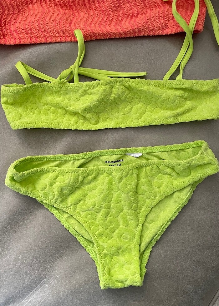 Üçlü takım bikini ve deniz elbisesi - Görsel 2