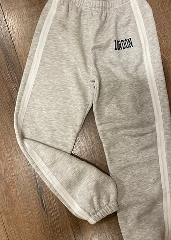 Gri Çocuk  Eşofman Altı - Görsel 4