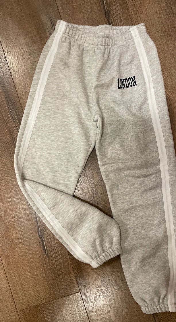 Gri Çocuk  Eşofman Altı - Görsel 4