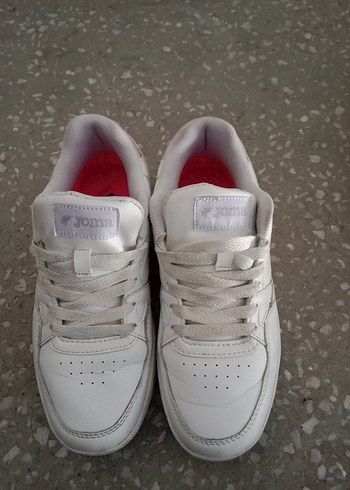 36 Beden beyaz Renk Beyaz Bağcıklı Spor Kadın Sneakers