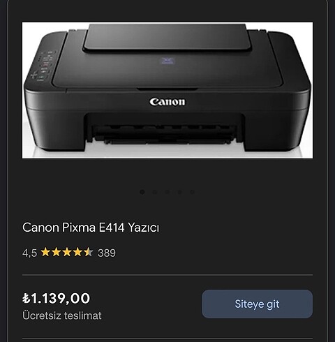 canon yazıcı