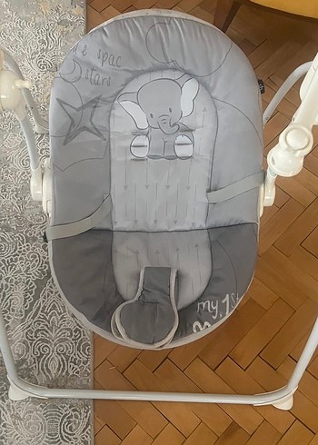 Gri Bebek Salıncağı ve sunny baby otomatik sallanır , müzikli - Görsel 3