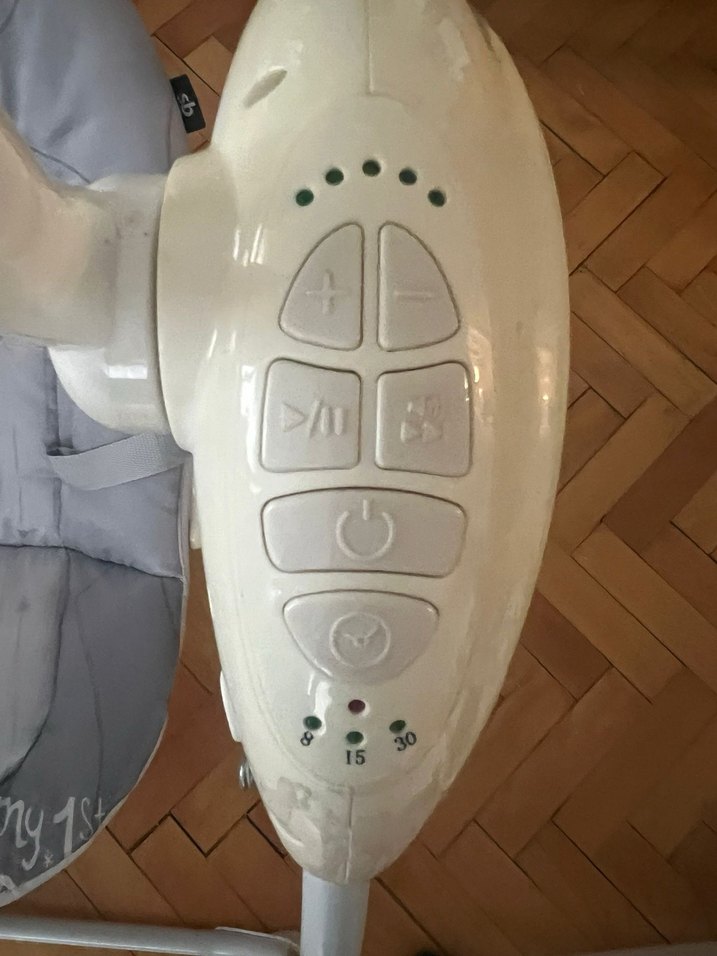 Gri Bebek Salıncağı ve sunny baby otomatik sallanır , müzikli - Görsel 2