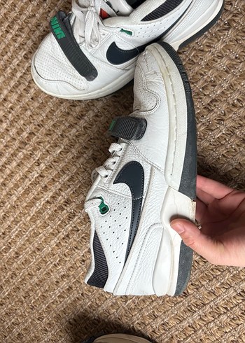 Nike air force Gri-Beyaz Spor Ayakkabı - Görsel 5