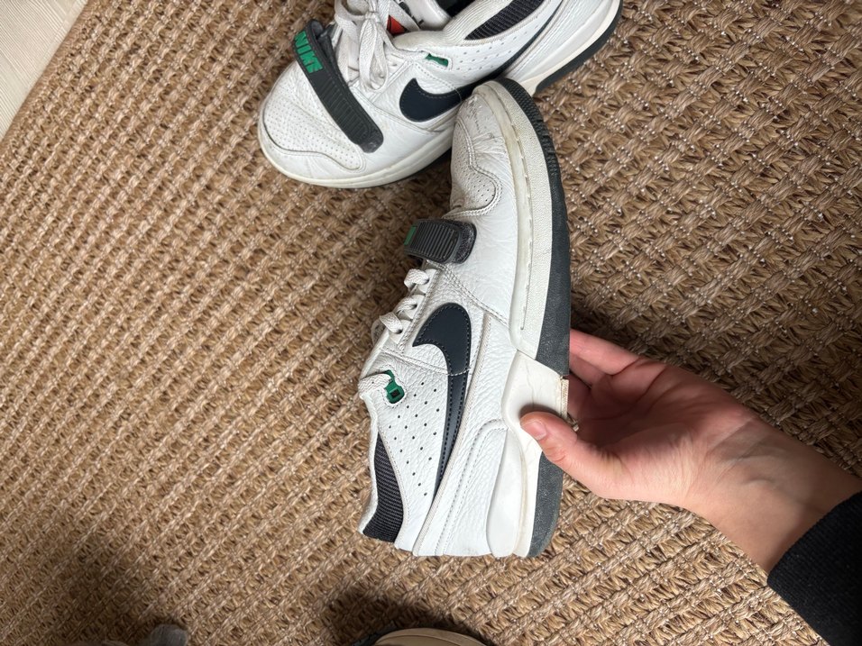 Nike air force Gri-Beyaz Spor Ayakkabı - Görsel 5