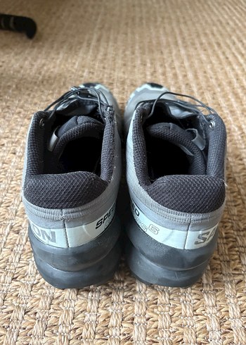 Salomon speed cross 6 Gri Outdoor Ayakkabısı Velcro Bağcıklı - Görsel 8