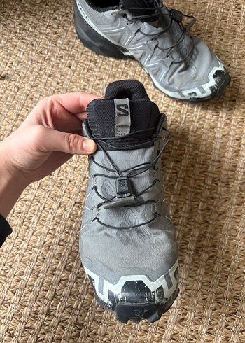 Salomon speed cross 6 Gri Outdoor Ayakkabısı Velcro Bağcıklı - Görsel 5