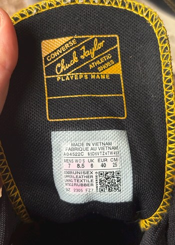 Sarı Detaylı Converse Kadın Dolgu Topuk Spor Ayakkabı - Görsel 6